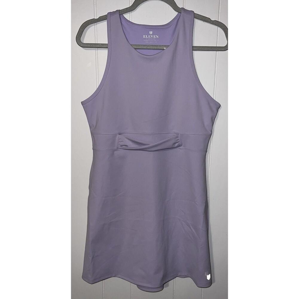 EleVen by Venus Williams Wave Length Dress Lilac Light Purple Size Large - NWT